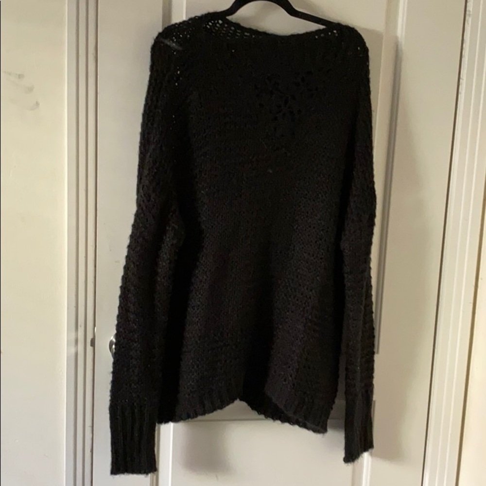 Oversized Black Sweater